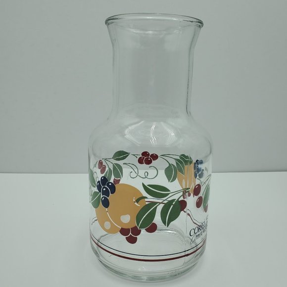 Corelle Coordinates Abundance Open Carafe Clear Glass Juice Decanter - Picture 4 of 7
